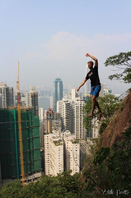 Chinoiseries Slacklinesques : Antoine Mesnage
