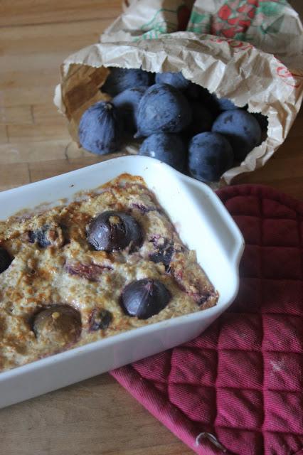 Flan de ricotta aux figues