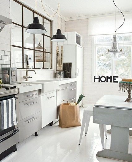 Pour ou contre ? Les suspensions dans la cuisine…