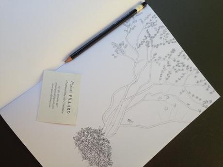 Un cours de dessin avec Pascal Pillard au Regent’s Garden Hotel