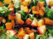 Salade pommes courge butternut