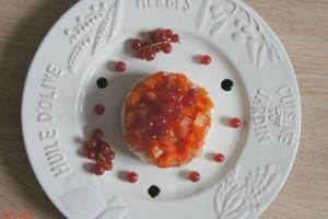 Cheesecake tomates & poivrons