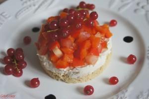 Cheesecake tomates & poivrons