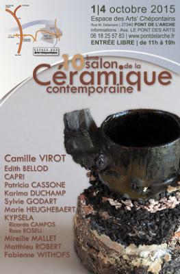 Le 10e salon de la céramique contemporaine à Pont-de-l'Arche