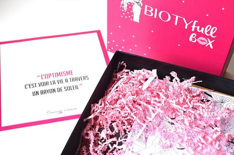 Biotyfull, une beautybox bio remplie d'optimisme !