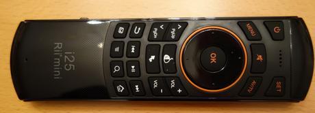 Avis sur le mini clavier Rii Mini i25 sans fil telecommande1