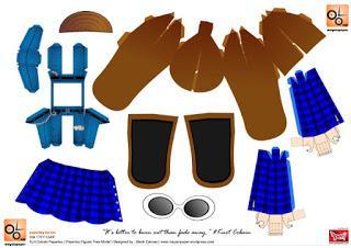 PaperToys  - Kurt Cobain chanteur du groupe Nirvana