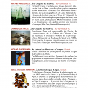 Exposition «La photographie pauvre, du sténopé au smartphone» Chapelle du Martrou | Agen