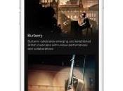 Burberry envahit toutes plateformes collaboration avec Apple Snapchat