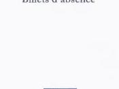 Billets d'absence