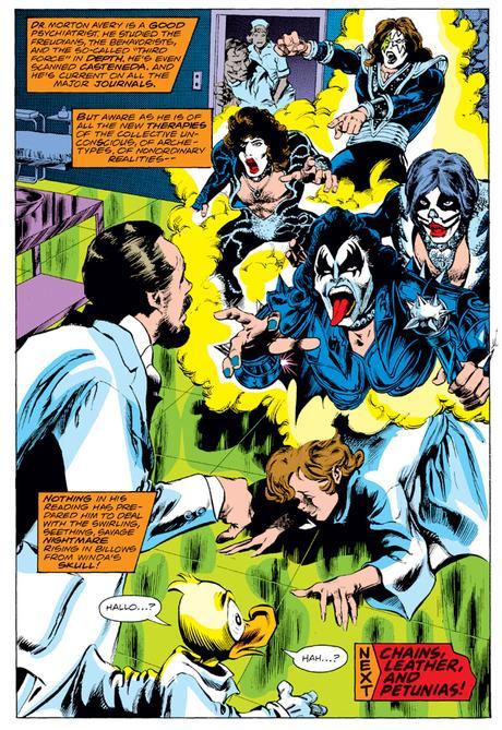 Du glam rock et un canard de l'espace