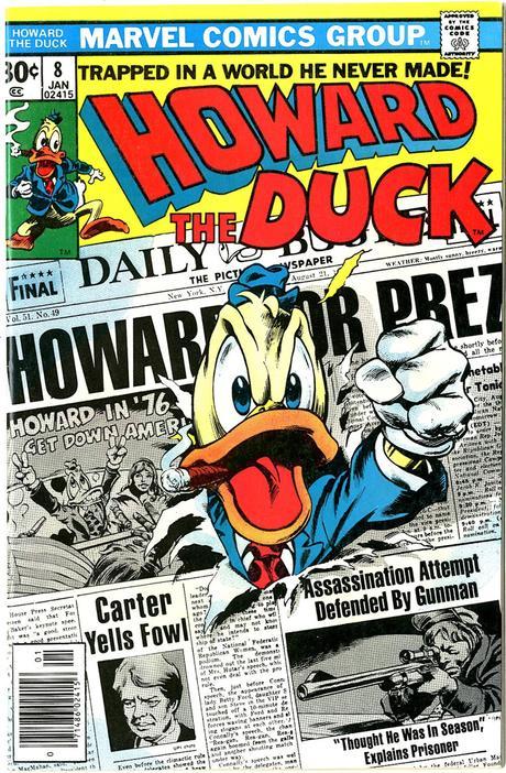 Du glam rock et un canard de l'espace