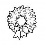 illustration de noel noir et blanc
