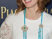 Jessica Chastain rayonnante l’ouverture première boutique Piaget Italie