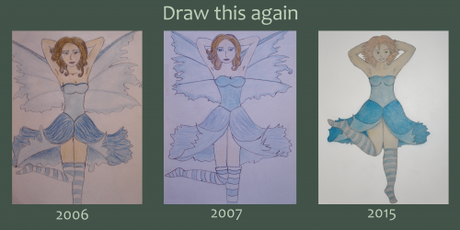 draw, again, draw this again, deviantart, poumpidoum, fée, fairy, dessin, drawing, poumpidou
