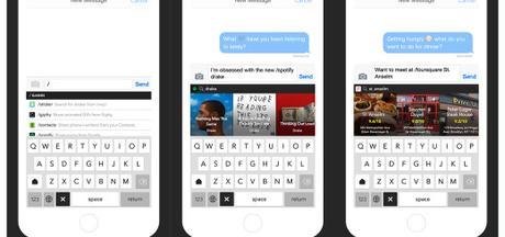 Slash Keyboard, un nouveau clavier pour iPhone qui remplace les mots par des commandes
