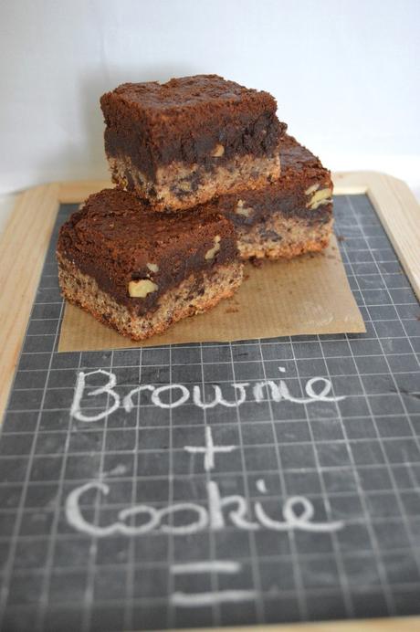 Brownie + Cookie = Brookie