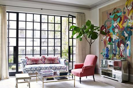 Une maison new-yorkaise pétillante