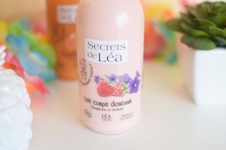 Les Secrets de Léa : gourmands et bio les secrets de léa douche lactée