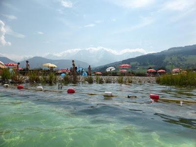 Se baigner face au Mont Blanc : Passy et Combloux