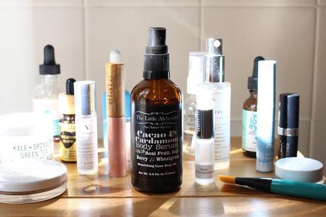 Favorites & what i use now.. Lani Tropical Super Serum, We love eyes, Previse Skincare, Vitruvi, YTTP, TLA, Dusty girls, etc...