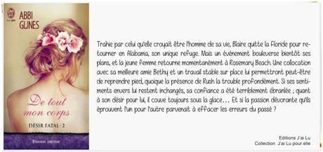 De tout mon corps | Abbi Glines (Désir fatal #2)