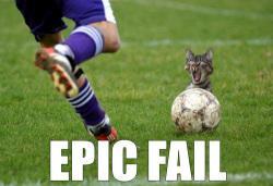 epic cat fail
