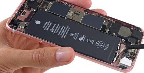 L’iPhone 6s dévoile une batterie moins puissante