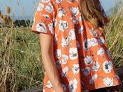 Patron gratuit blouse évasée automnale