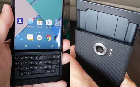 BlackBerry Priv sous Android dévoilé officiellement