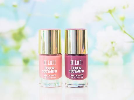 Vernis à ongles Color Statement Nail Lacquer Milani cosmetics Pink Beige Mauving Forward packaging flacon