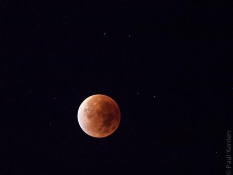 lune rouge et marée haute à L'Ile-Tudy (6 photos)