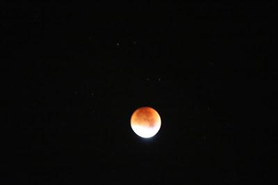 Lune rouge ce 28 septembre 2015