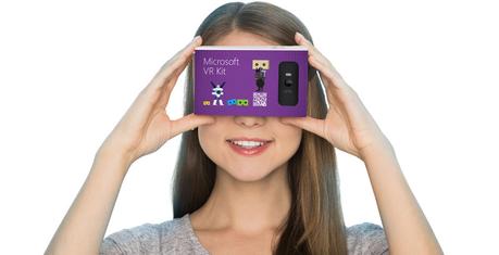 Microsoft souhaite rivaliser Google Cardboard avec son VR Kit