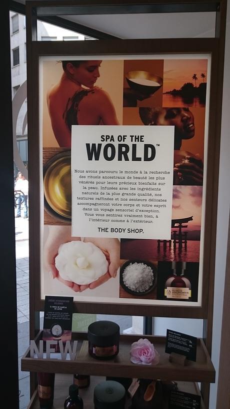 Partons au bout du monde avec the Body Shop et la gamme Spa of the World