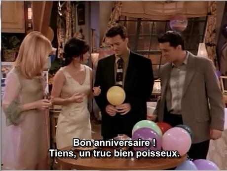 gâteau poisseux friends