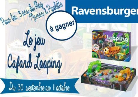 nouveau jeu Ravensburger le Cafard Looping + cadeau 3 ans