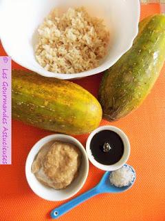 Concombres farcis (Vegan)