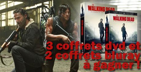 Jeu Walking Dead saison 5 : des coffrets bluray et dvd à gagner