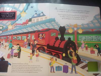 Le train - Avec 4 voies à assembler et un petit train à remonter ♥ ♥ ♥