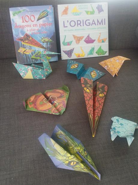 Et si on pliait ? #1 : L'origami - 100 dragons en papier à plier et à faire voler