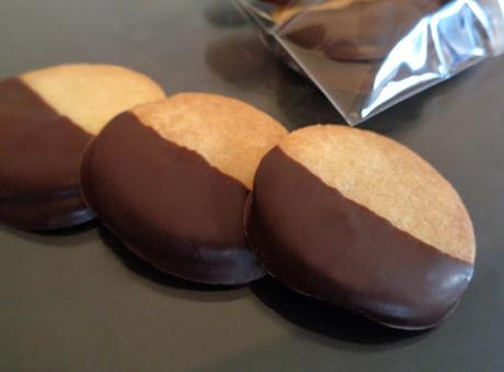 Sablés bretons et chocolat noir