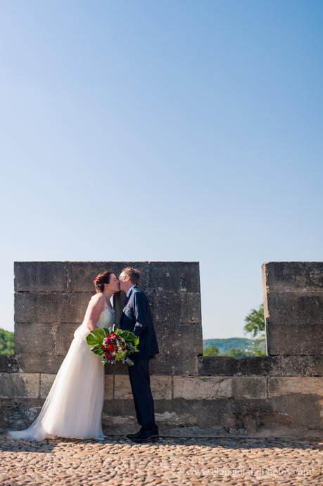 Mariage au couleurs basques, au Château de Roussillon (Cahors). Lot (46)