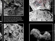 Rosetta noyau Tchouri fusion deux comètes