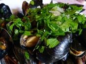Moules marinière basquaise
