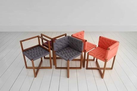 Mobilier à angles Efasma par Bureau de Change