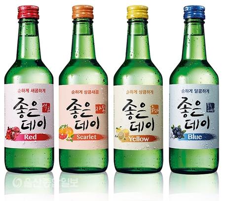 Les soju parfumés