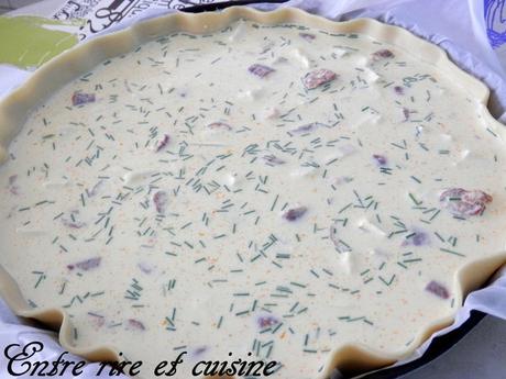 Quiche au Poulet et aux Merguez