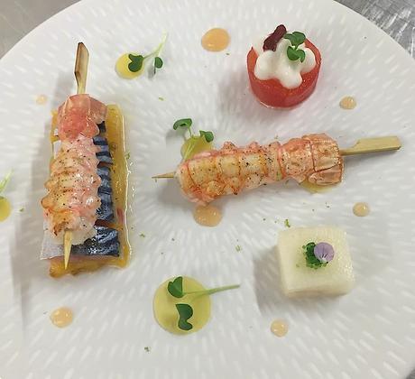 Langoustines & maquereau