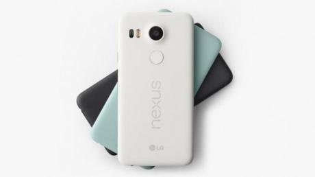 LG Nexus 5X officialisé avec Snapdragon 808 et écran 1080p